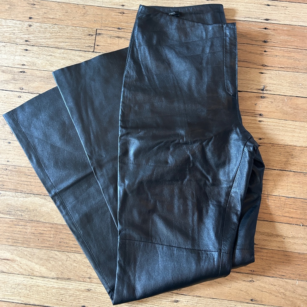 Bebe Genuine Leather Pants